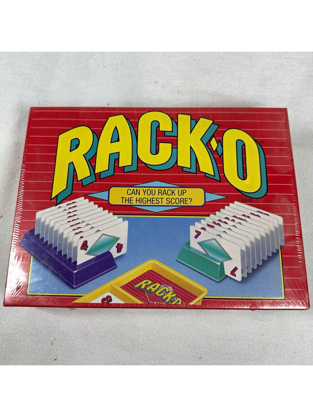 Parker Brothers Rack-O Vintage Strategy Card Game 1992 complete original sealed